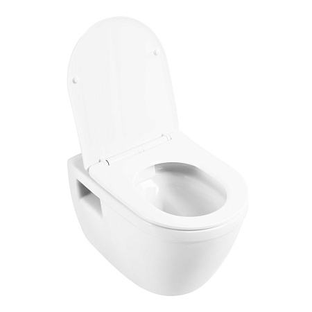 Унитаз подвесной BelBagno Loto BB070CHR/SC белый