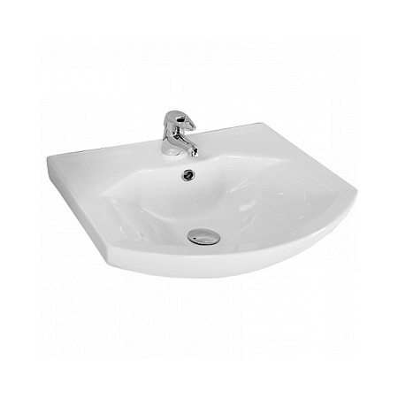 Тумба с раковиной Aquaton Ария 1A134001AA010 65 белый