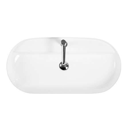 Раковина накладная BelBagno BB1347 41x81x13.5 белый