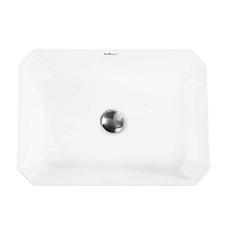 Раковина накладная BelBagno BB1386 36.5x50.5x13.5 белый