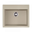 Кухонная мойка Omoikiri Daisen 60-SA 60х51 бежевый - фото 1