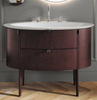 Тумба с раковиной Burgbad Diva 2.0 SFJK120 F3059 C0001*1 120 дуб цветакрасного дерева