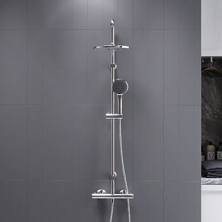 Душевая стойка Dorff Futura D0710400 хром