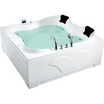 Акриловая ванна Gemy G9089 K R с гидромассажем