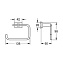 Держатель туалетной бумаги Grohe Essentials Cube 40507000 - фото 2