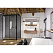 Душевой уголок Ravak Blix Slim BLSDP2-120/BLSPS-90 X0PMG0300Z1+X9BM70300Z1 Transparent, черный