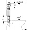 Смывной бачок скрытого монтажа  Geberit Delta 12  UP182 109.160.00.1 для унитазов - фото 2