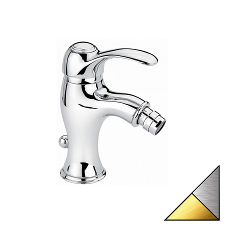 Смеситель Emmevi Harmony 22004CO для биде, хром/золото