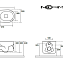 Унитаз подвесной Kerasan Nolita 531401 безободковый, белый - фото 2