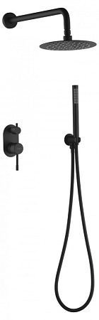 Душевой комплект Boheme Uno 464-B для душа, черный