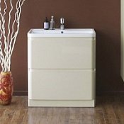 Тумба для комплекта BelBagno Energia BB800FHC/TL 80 tortora lucido, напольная, 2 ящика