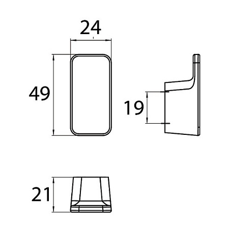 Крючок Emco Art 1675 001 00 хром