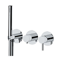 Смеситель Remer X Style X97D2P для ванны с душем, на 2 выхода, хром