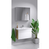 Мебель для ванной Aqwella Smart SRT0108DB 80 дуб балтийский