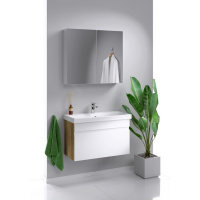 Мебель для ванной Aqwella Smart SRT0108DB 80 дуб балтийский