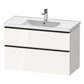 Тумба с раковиной Duravit D-Neo DE435602222 100 белый глянцевый Тумба с раковиной Duravit D-Neo DE435602222 100 белый глянцевый