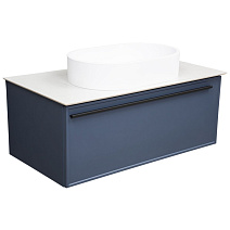 Тумба под раковину La Fenice Elba FNC-01-ELB-BG-100 Blu Grigio синий матовый