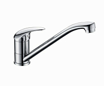 Смеситель WasserKRAFT Isen 2607 для кухонной мойки, хром