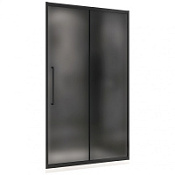 Душевая дверь ABBER Schwarzer Diamant AG30140BMH 140x195 матовое/черный