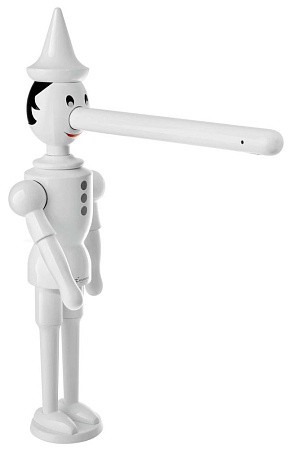 Смеситель Emmevi Pinocchio 1887BC для кухонной мойки, белый