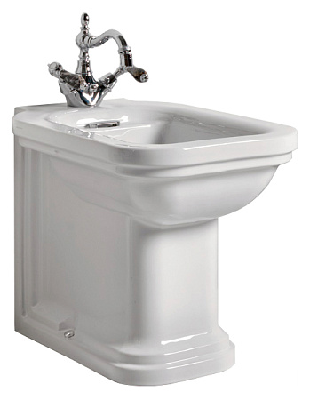 Биде напольное Kerasan Waldorf 4121K1bi/cr*1 55 см
