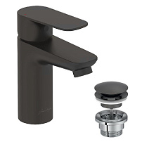 Смеситель Jacob Delafon Oscar E29842-BL для раковины, матовый чёрный Смеситель Jacob Delafon Oscar E29842-BL для раковины, матовый чёрный