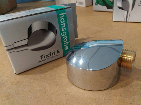 Шланговое подключение Hansgrohe Fixfit Е 27454000 хром