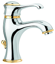 Смеситель Emmevi Tiffany 6003CO для раковины, хром/золото
