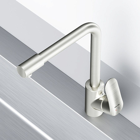 Смеситель Am.Pm Like F8005711 для кухонной мойки, сатин