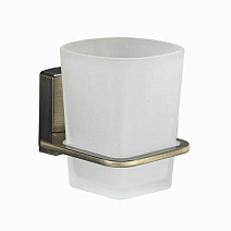 Стакан WasserKRAFT Exter K-5228 одинарный, светлая бронза