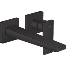 Смеситель Hansgrohe Metropol 32526670 для раковины, настенный, черный матовый