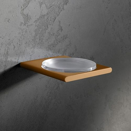 Мыльница Keuco Edition 400 11555039000 бронза шлифованная