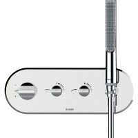Смеситель Bossini Apice Z00523.030 термостатический для ванны с душем, хром