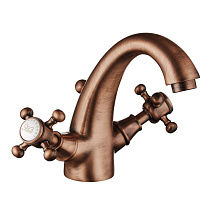 Смеситель Palazzani Adams Color 52310651 для раковины медь Смеситель Palazzani Adams Color 52310651 для раковины медь