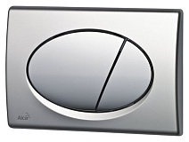 Кнопка смыва AlcaPlast ALCA M72 хром матовый