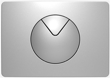 Кнопка смыва Sanit S702 16.702.93.0000 матовый хром