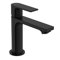Смеситель Hansgrohe Rebris E 72559670 для раковины, со сливным гарнитуром, черный матовый