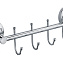 Вешалка Fixsen Europa FX-21805-4 хром - фото 1