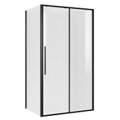 Душевой уголок Niagara Nova NG-84-14AB-A80B-34 140x80x195 стекло прозрачное/профиль черный матовый