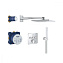 Душевой комплект Grohe Grohtherm Rainshower 310 34706000 - фото 1