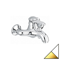 Смеситель Emmevi Tiffany 6001BO для ванны, белый/золото Смеситель Emmevi Tiffany 6001BO для ванны, белый/золото