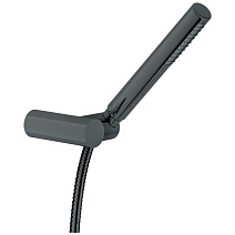 Душевой гарнитур Nobili AD146/26FLP черный глянцевый Душевой гарнитур Nobili AD146/26FLP черный глянцевый