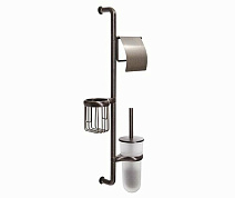 Стойка WasserKRAFT Isar K-1468 настенная, темная бронза Стойка WasserKRAFT Isar K-1468 настенная, темная бронза