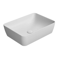 Раковина GSI Sand 903711 50х38 накладная, белый