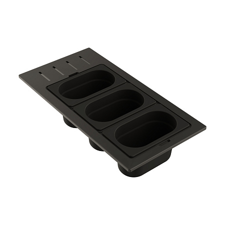 Контейнер Omoikiri DC-02-3-GB графит