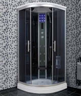 Душевая кабина Timo Standart T-1109 90x90x220 тонированное стекло/хром матовый Душевая кабина Timo Standart T-1109 90x90x220 тонированное стекло/хром матовый