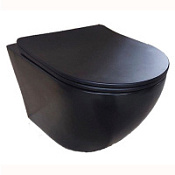 Унитаз подвесной Relisan WM 703 Black Гл000026452 Унитаз подвесной Relisan WM 703 Black Гл000026452