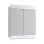 Шкаф-зеркало Aqwella Корсика Kor.04.07 75 белый