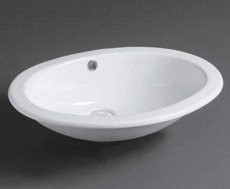 Раковина встраиваемая сверху Simas Top E Lavabi D'Arredo S 50P bia 54,5x42x18,5 без отверстия под см