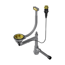 Слив-перелив для мойки Omoikiri WK-1-LG-A золото